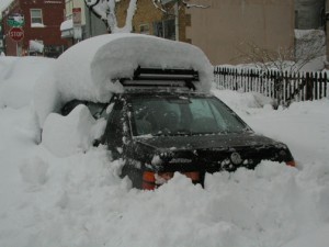 transporting a car